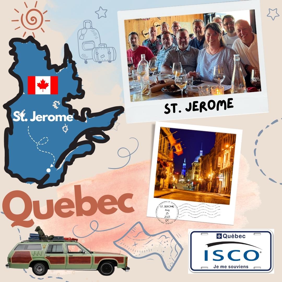 ISCOIndustries's tweet photo. Over 15,000 miles into the journey, we're at stop number 33. Our "La Belle Province" group does all things HDPE in Québec. Try to find time to admire some of the spectacular architecture in Montréal - "c'est magnifique!" #ProtégerNosFoyersEtNosDroits #GettingThereIsHalfTheFun https://t.co/mUEbY9ynLk