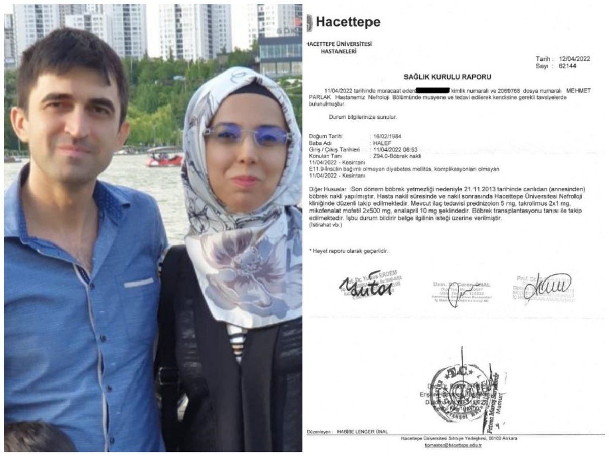 Freedom_1453's tweet photo. Hasta tutuklu Mehmet Parlak'ın eşi: 

"Eşim hem fiziksel olarak hem de moral olarak çok kötü durumda. Demir parmak ardında geçirdiği hergün hızla sağlığını kaybediyor. Ne yazık ki onun ölüme yaklaştığını hissediyorum."

MehmetParlak İnfazıErtelensin https://t.co/R8DB08tsAv