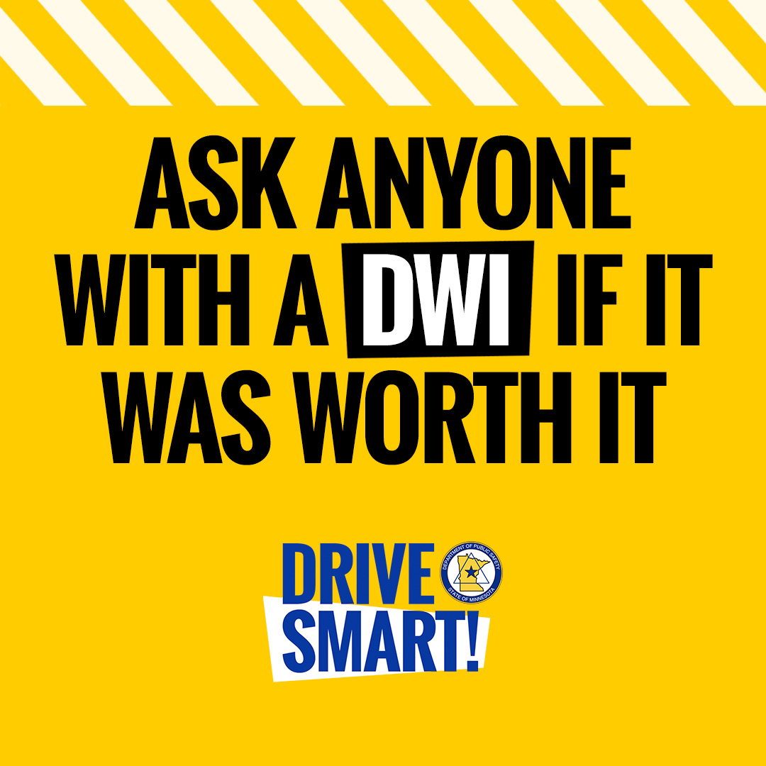 MnDPS_MSP's tweet photo. 412.
That’s how many people died in drunk-driving-related crashes over the last five years in Minnesota (2018-2022). Law enforcement officers will be doing extra patrols as part of a DWI enforcement campaign through Labor Day. Drive sober and #DriveSmartMN https://t.co/QCPt1NYIeh