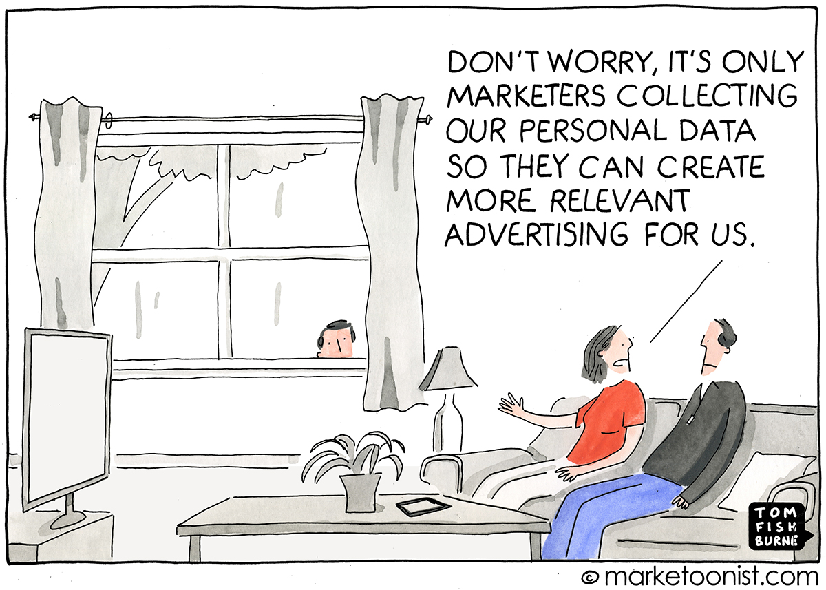 SVI_Center's tweet image. 🔍 Explore the world of data privacy through humor! Check out this insightful comic by @marketoonist: hubs.li/Q01_znKY0 📊💻 #DataPrivacy #DigitalHumor