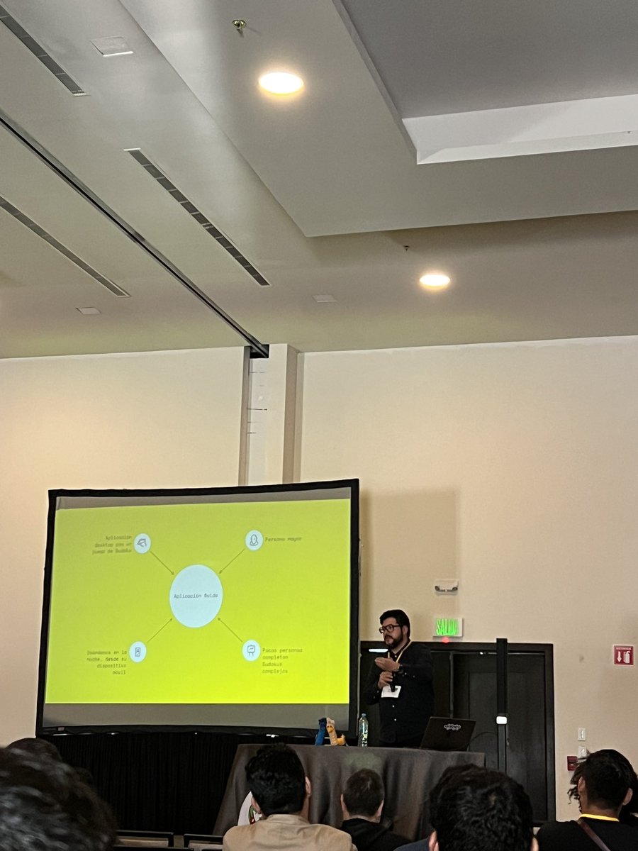 alarcon7a's tweet image. Estamos con @julian_amaya quien nos habla sobre el impacto de AI en desarrollo de software y que debemos esperar 

#PyConLatam