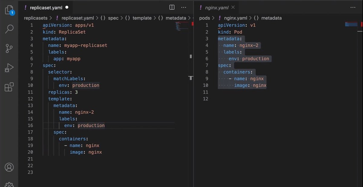 shashankqrx's tweet image. Day 2
#100DaysOfCode 
๐บDSA C++
๐ธ Solved a good no.of problems on Patterns.
Solving problems taking too much time than I imagined ๐ซ 
#100DaysOfDevOps
๐บ Kunernetes
๐ธYAML for Kunernetes
๐ธPods with YAML
๐ธReplica Controllers
๐ธReplica Sets