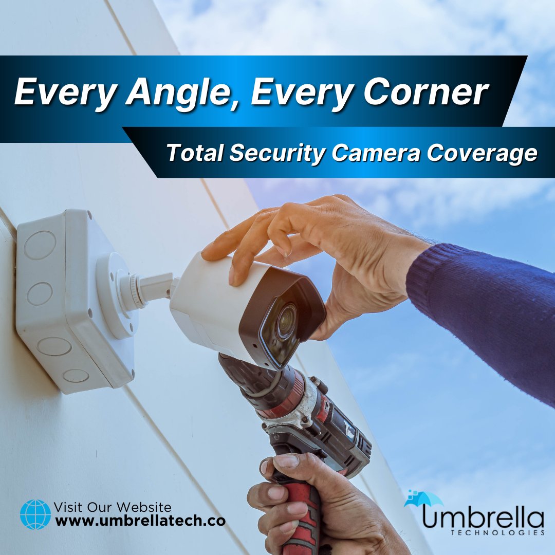 UmbrellaSys's tweet image. Complete peace of mind comes from knowing that every nook and cranny of your space is under watchful eyes. With our state-of-the-art security cameras, we guarantee total coverage.

#UmbrellaTechnologies #360Security #TotalCoverage #SecurityCameras