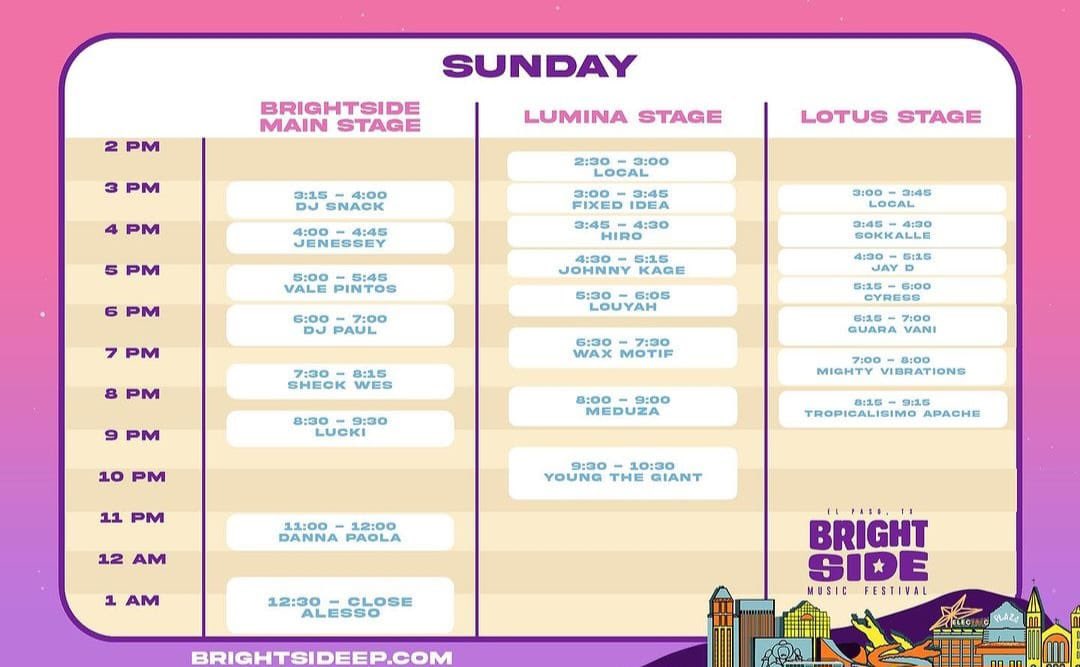 Brightsidemfest tweet picture