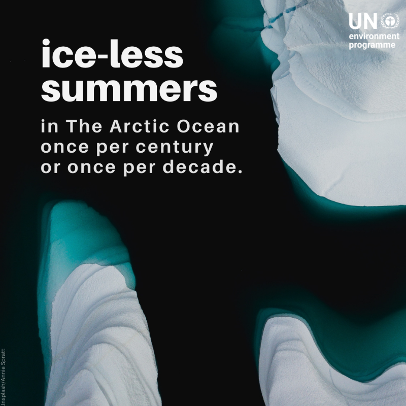 UNEP's tweet photo. The science is clear. 

The world is in a climate emergency, and we need to shift into emergency gear.

#ClimateAction NOW.