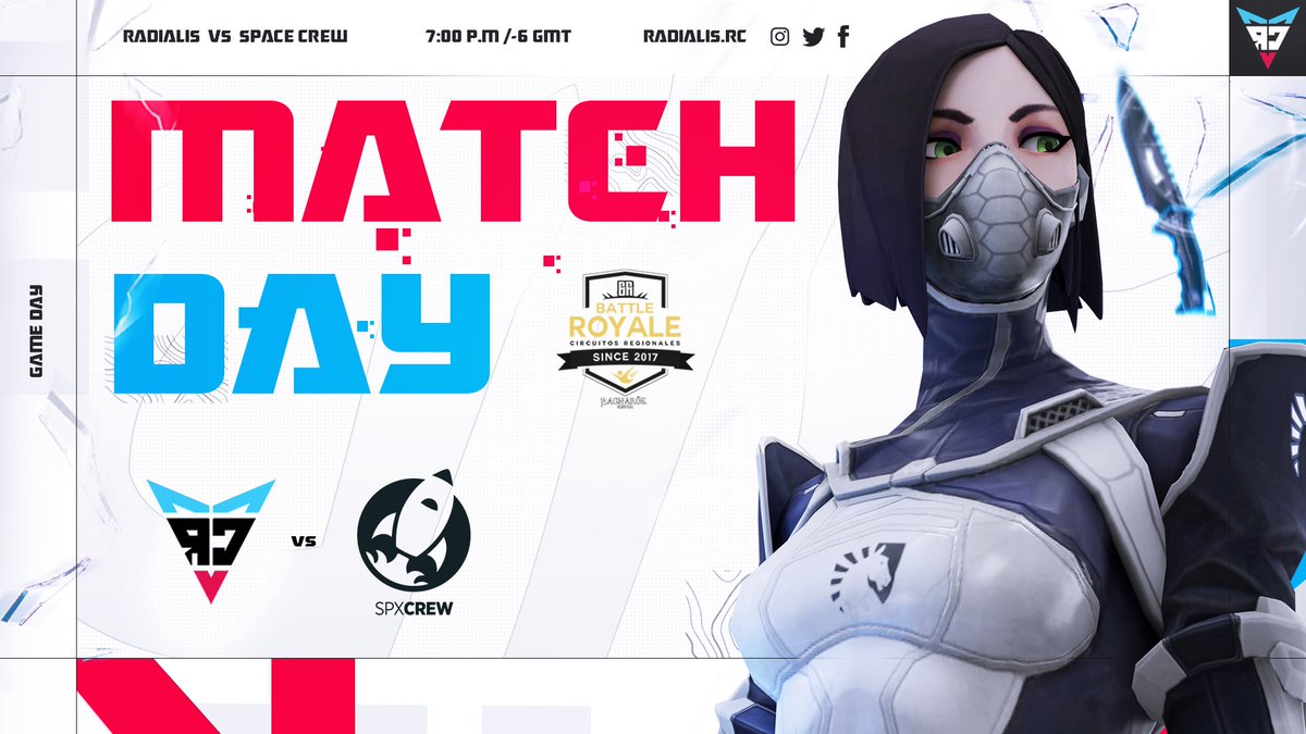 ¡MATCH DAY! 

Final del Lado B de la Odín Masters versus <a href="/spxcrew_cr/">SpxCrew</a> 

Vamos por esa gran final 🎊🎉🏆

Apoya a tu jugador favorito en el stream de <a href="/BattleRoyale_Cr/">Battle Royale Circuitos Regionales</a> hoy viernes 25 de agosto 2023 a las 7:00 cdmx 

Stream: twitch.tv/battleroyalecr

#RC4ever #valorant #valorantlatam