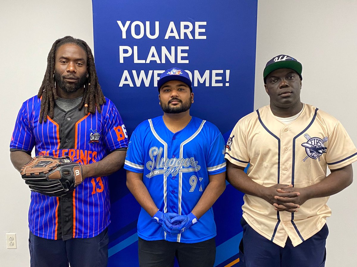 Jackspannah80's tweet photo. (ON DECK SOFTBALL NEWS) Three JFK @JetBlue Teams Go At It This Sunday At The @OnDeckUnlimited Softball Games. JFKGO Wolverines, JFK TechOps Sluggers and Team MINT First Class @Cunningham Park, Queens. #FunValue #Softball @IcemaGibbs https://t.co/tcC9dNTv2m