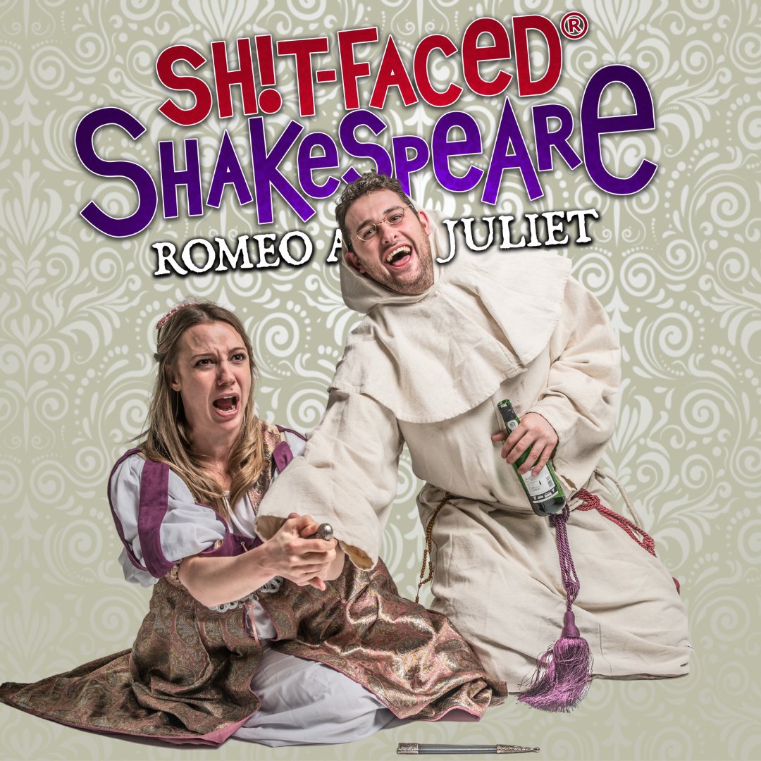It's Sh!t-faced Shakespeare's 10th year at the #EdFringe. 💛 (And they've just sold their 13,500th ticket!) Only three more chances to catch the show. 🎟️ rb.gy/nq57m