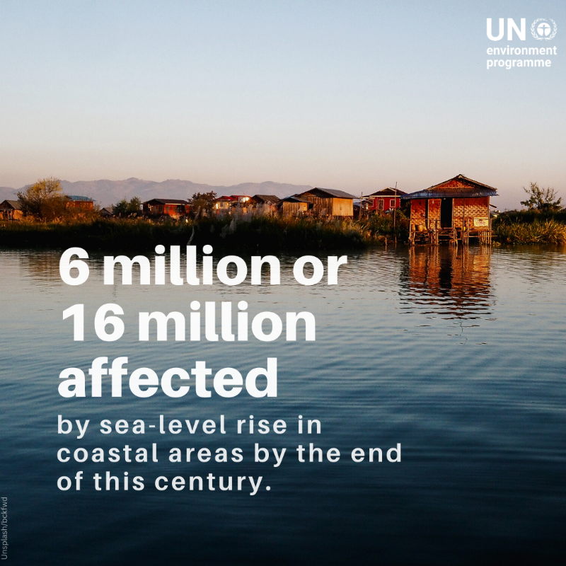 UNEP's tweet photo. The science is clear. 

The world is in a climate emergency, and we need to shift into emergency gear.

#ClimateAction NOW.