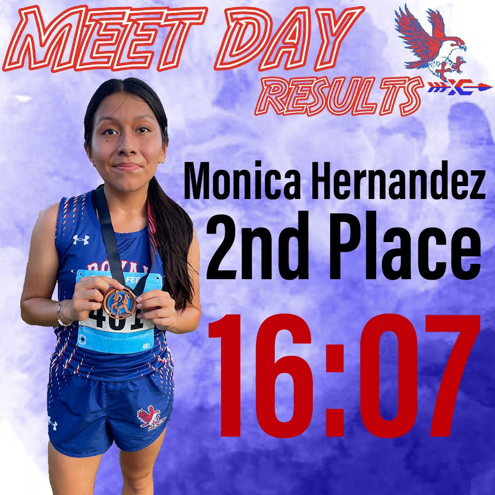RoyalHoops's tweet photo. Congrats to Monica Hernandez placing second today at the Cy Woods meet https://t.co/0GiNyM1noP