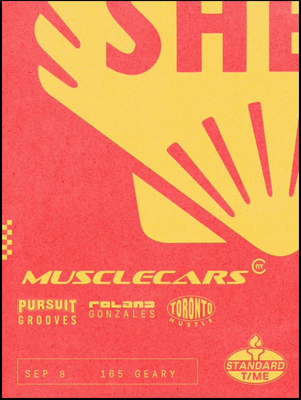 A night of soul, disco, hip-hop and house featuring a stellar international and local lineup! Join Musclecars (in their Canadian debut), Roland Gonzales, Toronto Hustle and Pursuit Grooves as they bring that dance-floor heat! ra.co/events/1763289