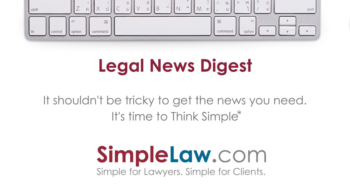 _simplelaw's tweet image. Let&apos;s wrap up the week with a recap of this week&apos;s 
 #LegalNews and tips you can use! 🙌

· #Clientintake best practices,⭐️
· Law firms see #productivity drop 1st half of 2023📉 
· Zoom’s ‘Terms of Service” debacle and more! 

#lawfirms #legaltech 

bit.ly/3RcJe27