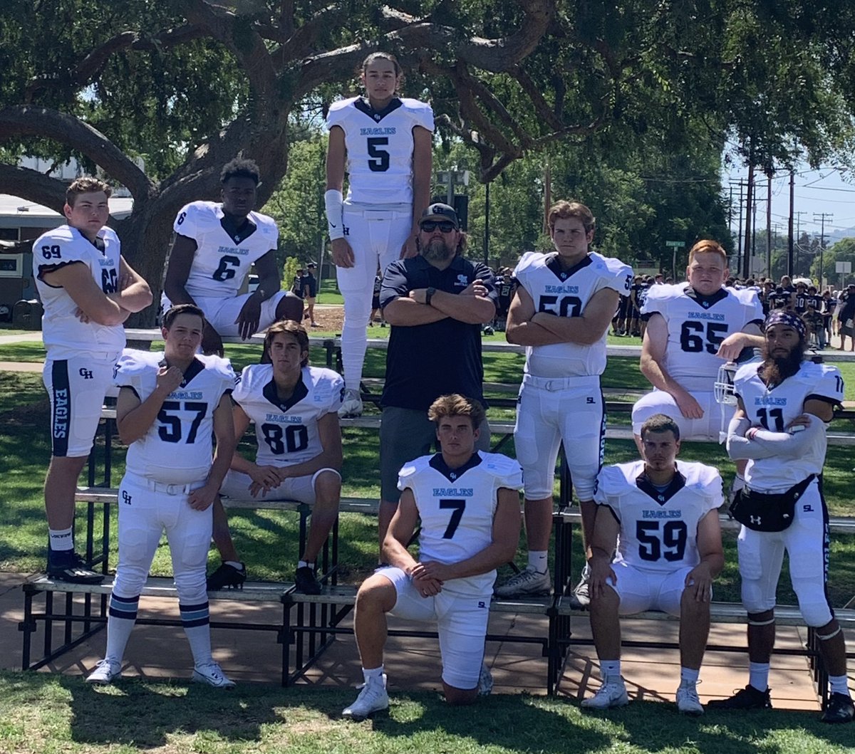 All these young men were once AYF players that I coached.  Im proud to be part of their football journey.