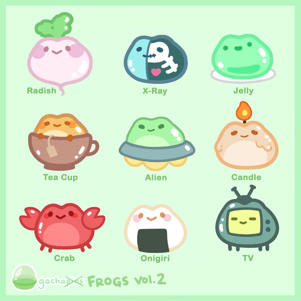 which frog r u

vol2 blind bags for frogcon 🌱