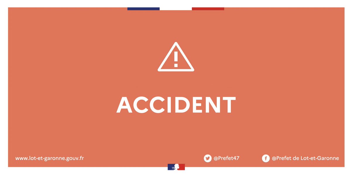 Prefet47's tweet photo. Un accident s’est produit en fin d’après-midi à Houeilles. Le préfet a décidé d’activer le centre opérationnel départemental afin de coordonner les actions. 
Les secours sont actuellement mobilisés pour prendre en charge les victimes. https://t.co/WMgjL7z0X2