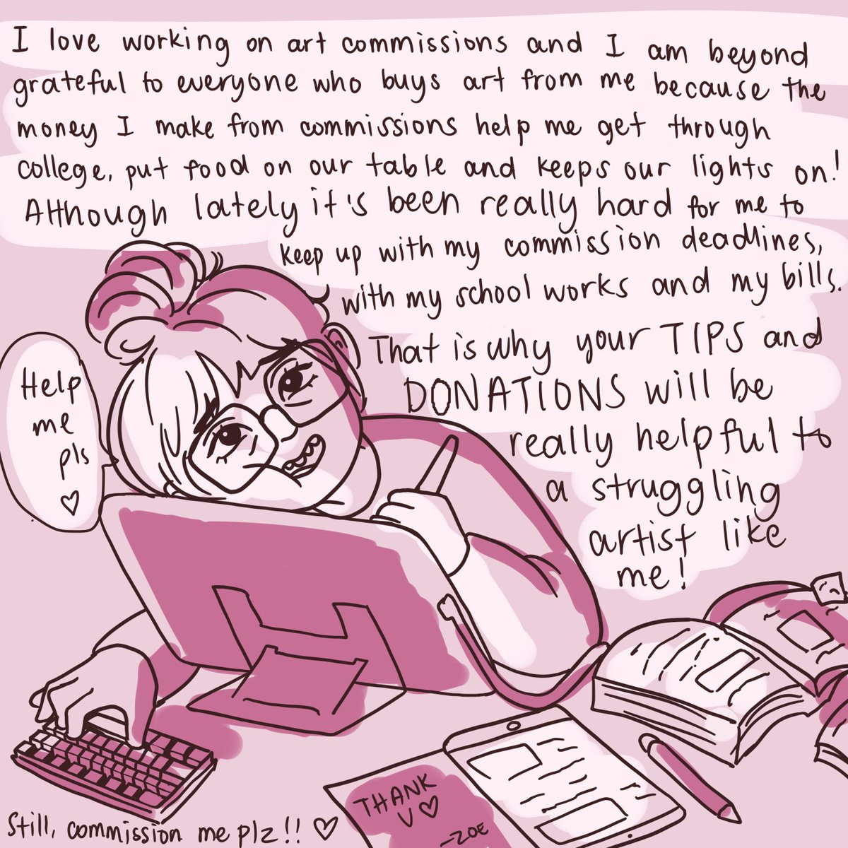 ozowa_'s tweet photo. hello! this is a lot but it's been really hard financially for me these days, putting myself through college and doing commissions at the same time is really tough
i hope you can help me unload some work off my shoulders by donating
https://t.co/BEN8093v4U
https://t.co/w9JdwVGHyr https://t.co/Uj42W1dq8h