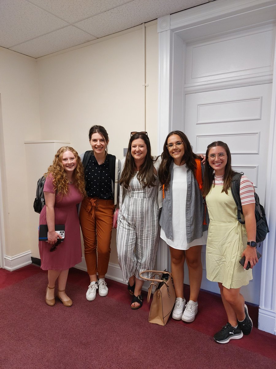 CUAPsychology's tweet photo. Welcome to a new academic year for new and returning students to the Psychology department.

Introducing our new Clinical Psychology First Year students as they tour the department and their new office space.

#cuapsychology 
#cua 
#cuapsych https://t.co/UlVjsU25BW