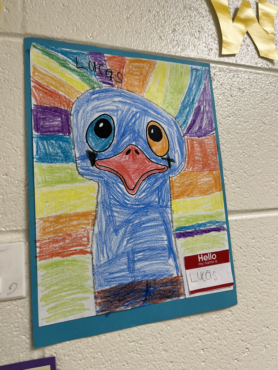 cmrilling's tweet photo. Edward the Emu taught us that it is always best to be ourselves! @meshornets @MarcumLA https://t.co/RRupQQluR0