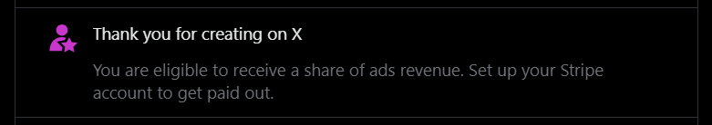 jjernigantweets's tweet photo. OMFG Y'ALL THANK YOU SO VERY MUCH FOR THE SUPPORT!!! #FreeSpeechIsAlive #CreateOnX #PublicTownSquare #revenuegrowth #monetize https://t.co/RMGd4cDFSZ