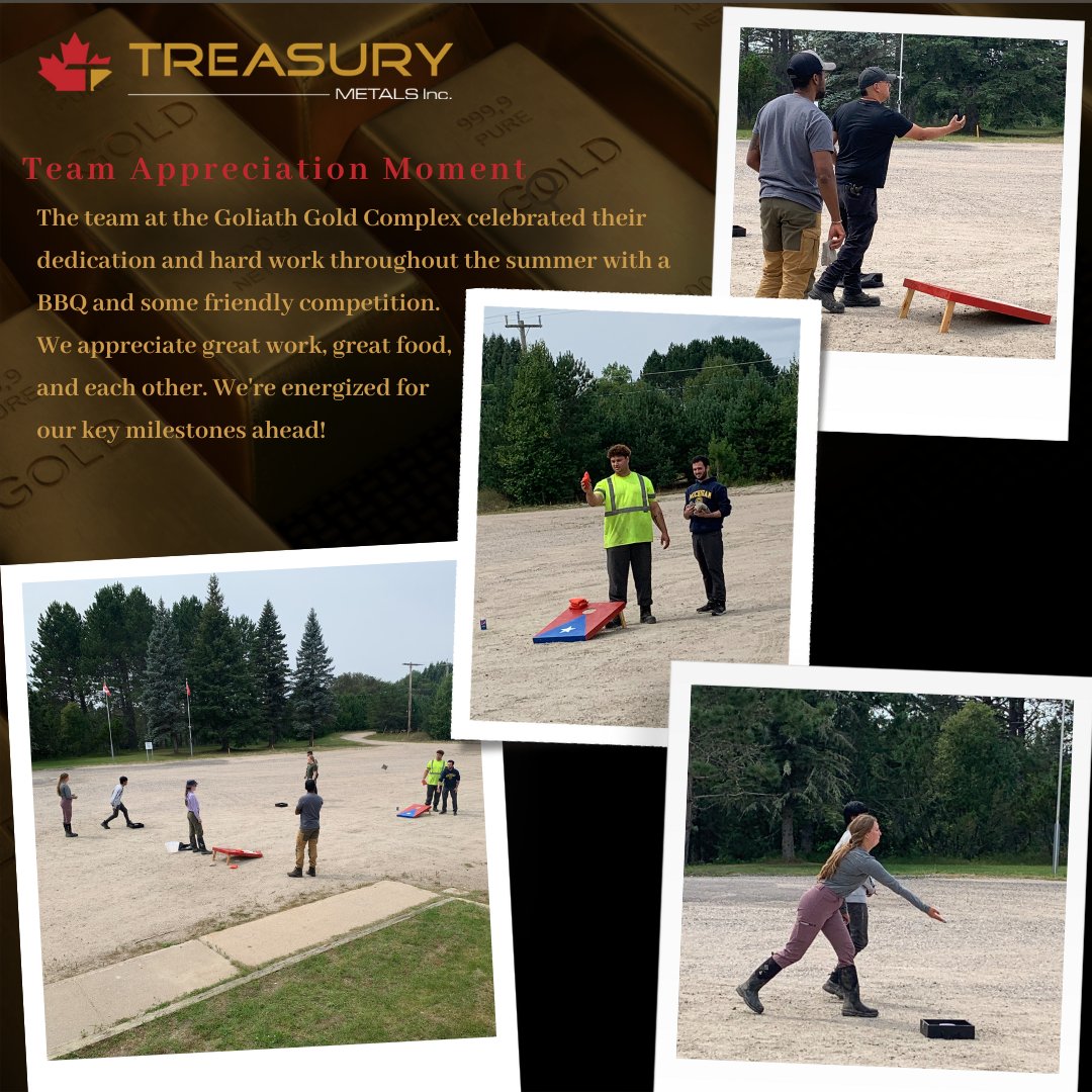 NexGoldMining's tweet photo. #teamappreciation #GoliathGoldComplex #NorthwestOntario $TML #Mining #dedication #hardwork #canada #teambuilding https://t.co/TcBCxwro2f