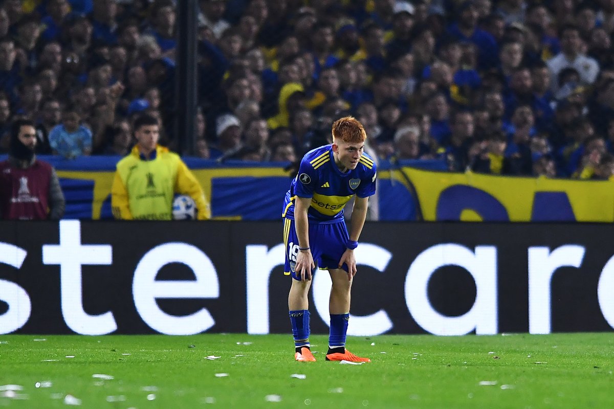 Barco se lesionó en el partido de ida entre Boca y Racing.