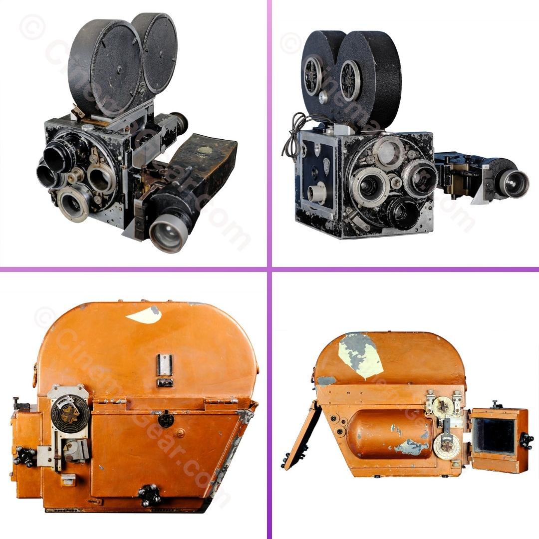 cineeng's tweet photo. Mitchell Standard #27 and Amazing Original MGM Bungalow Blimp: https://t.co/U9ogQYl5l3  #cinemagear #mitchellstandard #mgm #camera #35mm #film https://t.co/Bo1kt7QCRz