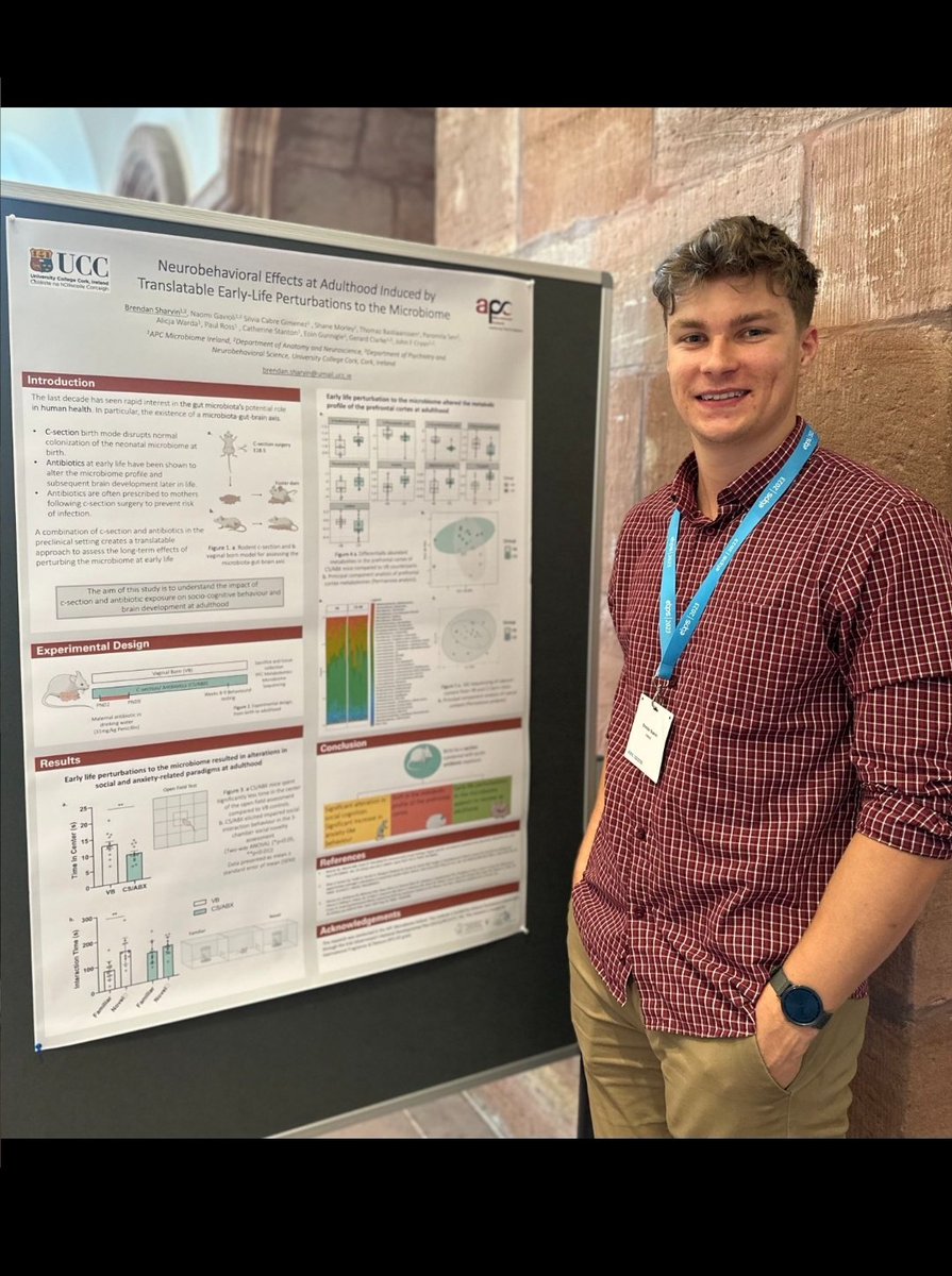 SharvinBrendan's tweet photo. What a fantastic first conference experience @EurBehavPharm Society Meeting in Mannheim, Germany #EBPS2023. Great to hear from some of the worlds leading neuroscientists and how the field is advancing from technology to inclusivity. 

@UCCpsychiatry @AnatNeuroUCC https://t.co/fukELsKKe4