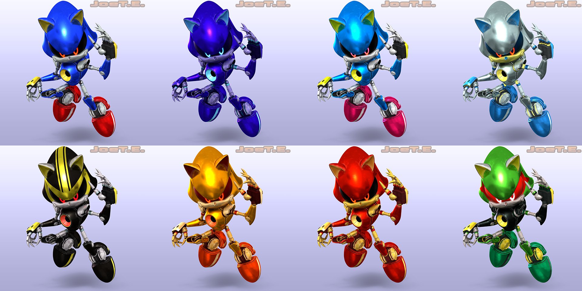 JoeTE's Game Mods, Like with regular Metal Sonic, I've also made a