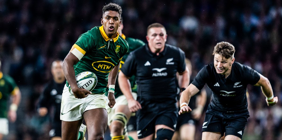 Springboks's tweet photo. A memorable night at Twickenham, always special against the @AllBlacks 🤩
📸 Gallo / Getty Images
#StrongerTogether #RSAvNZL #Springboks https://t.co/XMMY1a6CRQ