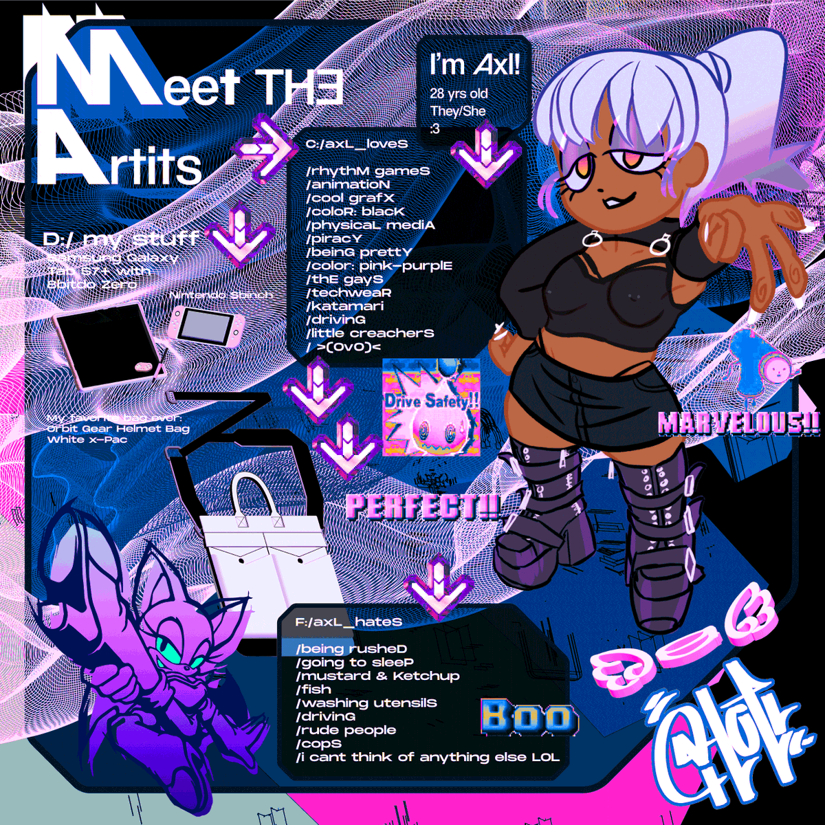 AXLOTL_'s tweet image. I'm Axl! It me!

:3

#meettheartist