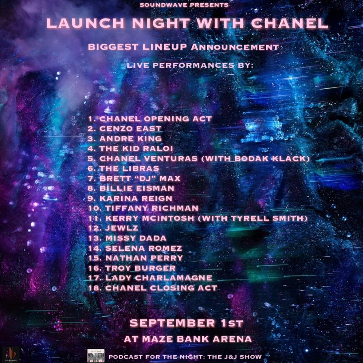 CHANEL VENTURAS RELEASES 'LAUNCH NIGHT WITH CHANEL' LINEUP!
Read the full story here: tumblr.com/lossantoslivel…