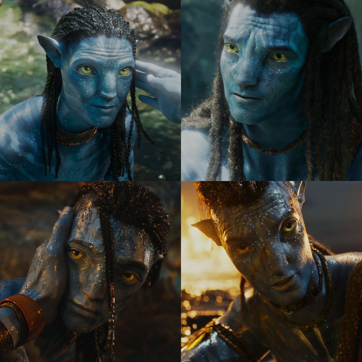 their smiles are priceless when they look their dad