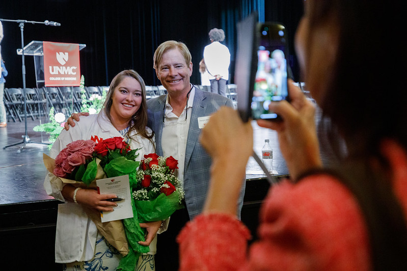 Introducing the UNMC College of Medicine Class of 2027! 🩺❤️🥼

Check out photos from this year's White Coat Ceremony held at the Orpheum Theatre on August 18th.

go.unmc.edu/whitecoatphoto…