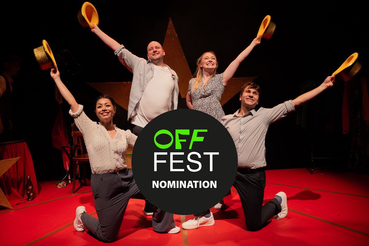 We’re crazy for you <a href="/OffWestEndCom/">OffWestEnd / Offies Awards</a>  - from here to eternity - for nominating I Wish My Life Were Like A Musical for an #OffFest award

Only 3 shows left at @GildedBalloon at the Museum at #EdFringe &amp; then we’re at Wilton’s Music Hall, London 29 Aug-9 Sep. likeamusical.com