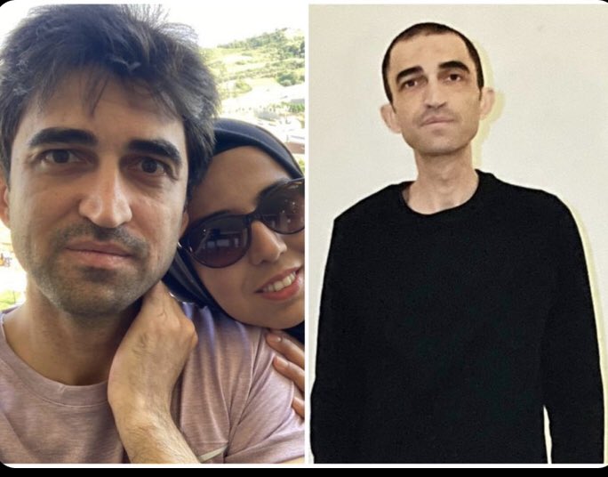 Albina_Mehtap_'s tweet photo. Tek böbrekli KHK'lı zabıt katibi Mehmet Parlak'ın eşi Nurten Parlak sesini duyurmak için çırpınıyor. Geç olmadan DUYUN. 

"Eşimin halini görünce tanıyamadım45 kiloya düştü. Bir deri bir kemik kaldı. Uzman doktora gitmesi lazım. Henüz götürülmedi”

MehmetParlak İnfazıErtelensin https://t.co/bcAmaK5maW