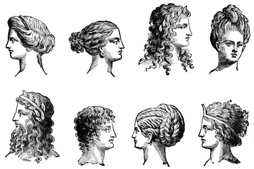 DigiBeauty | Ancient-Greek Hairstyle with Clip in Extensions
