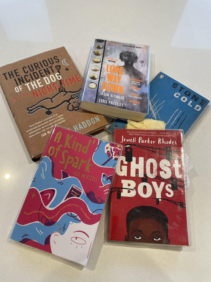 Lucyrneath's tweet photo. Excited to get started with @John_Ferneley tutor reading texts next week 📚🌟🥰@BooksandChokers @jewell_p_rhodes @JasonReynolds83 @mark_haddon @MowbrayEdTrust #AuthorsOfTwitter #BookTwitter https://t.co/LlyTLpKC4X