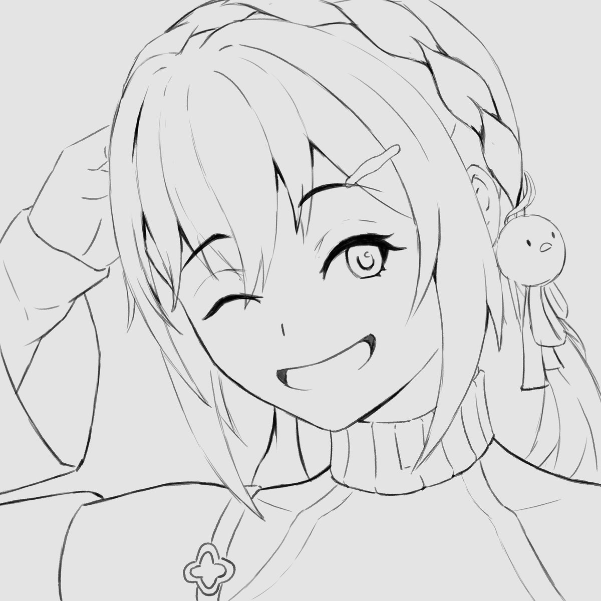 DGS_Brownie's tweet photo. WIP of our beloved gacha gremlin
#qingque #HonkaiStarRail #StarRail https://t.co/CtgIMTwLpc