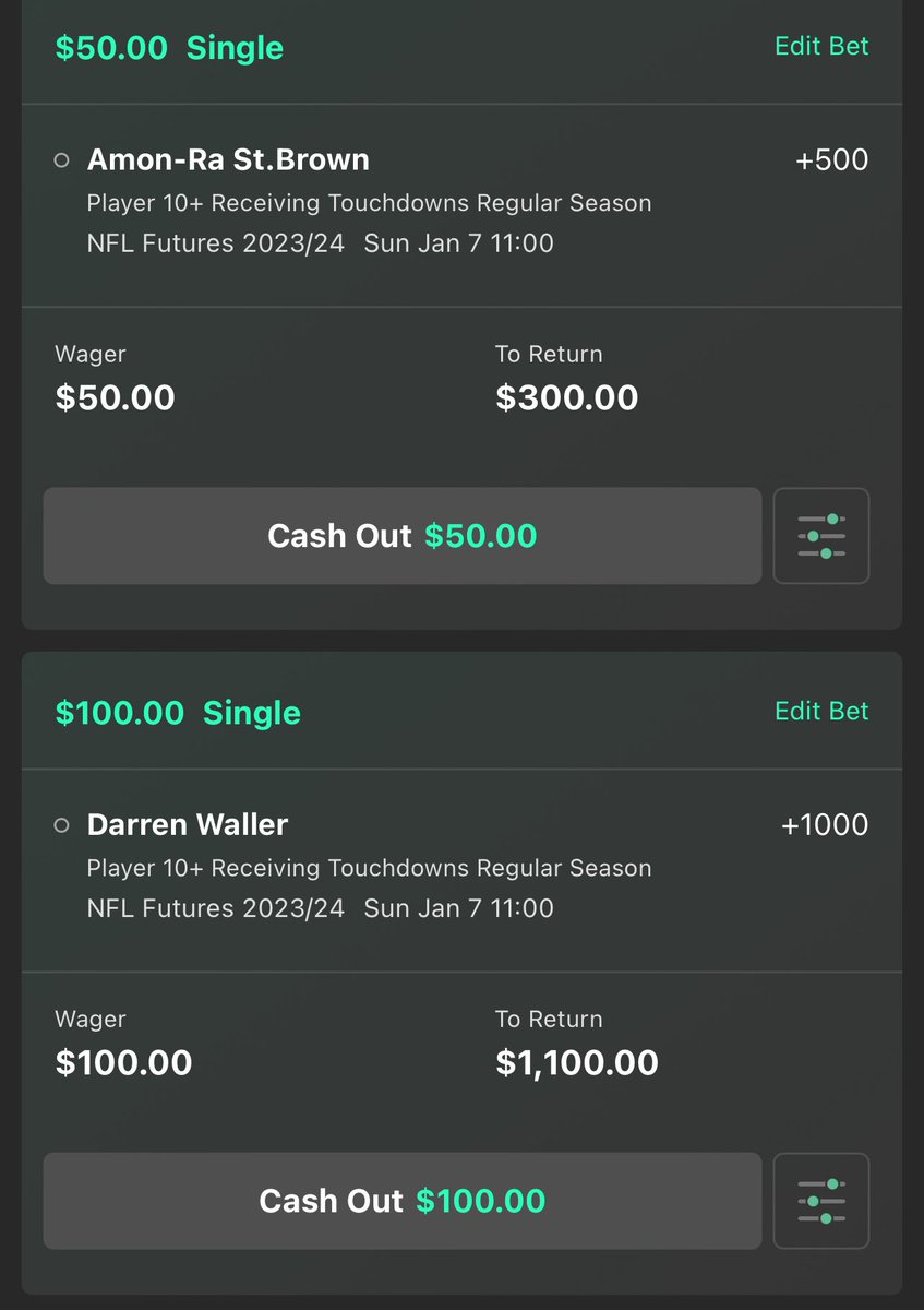 QCPicks's tweet photo. NFL Futures bets👀👀🔥🔥😏😏

#NFL #NFLPicks #future #GambingTwitter #GamblingTwitternfl https://t.co/oLcpUdpRA1