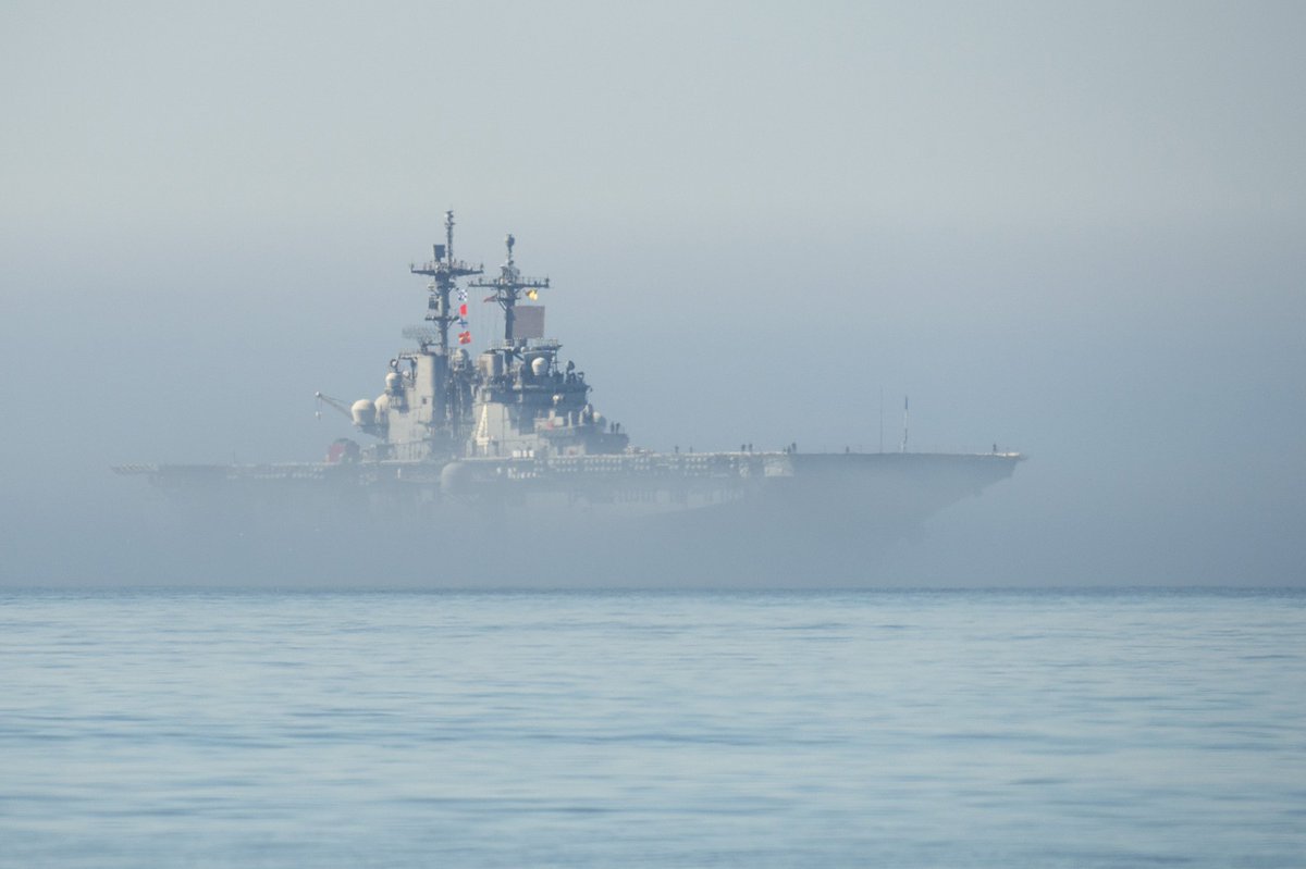 Foggy Crossing

The #USSBoxer (#LHD-4) returns to #SanDiego, Aug. 22, 2023, following an initial #seatrial period. The ship will continue sea trials in preparation for its eventual deployment.
#USNavy #PeaceThroughStrength #StrongerNavy