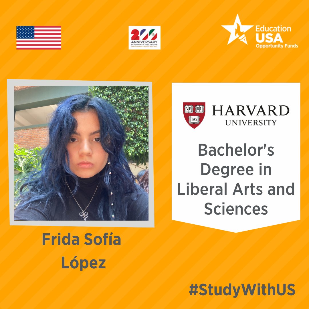 EdUSAPuebla's tweet photo. Frida #OpportunityFundsGrantee23 and high school graduate of Liceo Franco Mexicano is so excited to start her��bachelor’s degree, way to go!��
#StudyWithUS #StudentSuccess #InternationalStudents https://t.co/rm61dfDBDc
