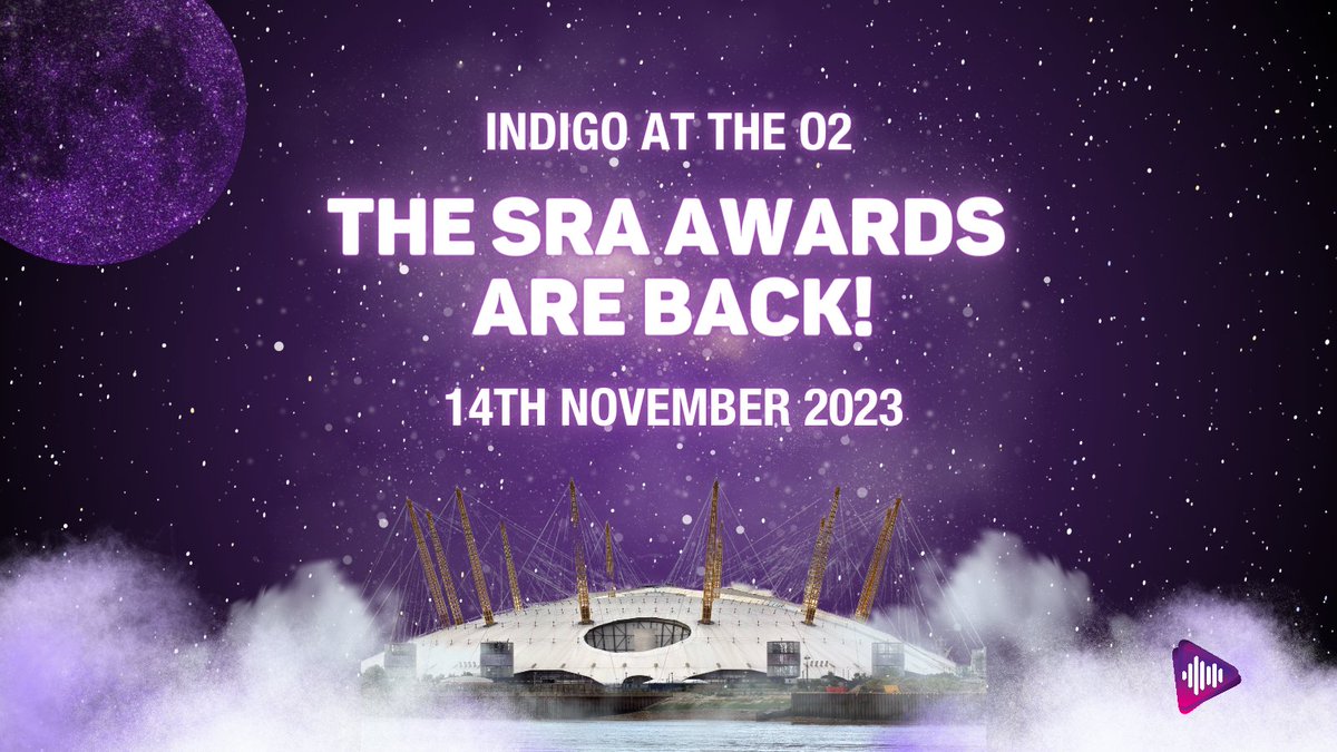 SRA's tweet photo. 🏆 IT'S OFFICIAL 🏆

The SRA Awards are BACK! 🤯

We are heading to the Indigo at the O2 on Tuesday 14th November 2023 🗓️🏟️

Get ready for "The biggest night in Student Radio" 👏🍾🎙️

#SRA #SRAAwards https://t.co/4hCOtbRdAX