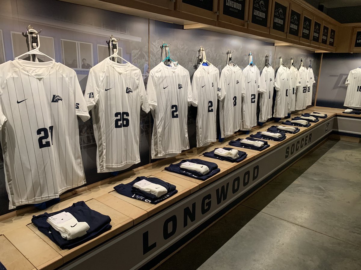 LongwoodMSOC's tweet photo. Dawn of a new era with sharp Nike uniforms to mark the occasion. 7pm tonight  #seasonopener
#strive https://t.co/jceG9BA77k