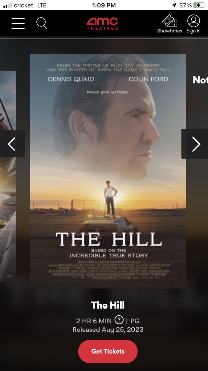 IN THEATERS 🎭 TODAY!!!
<a href="/TheHillMov/">The Hill Movie</a> 
<a href="/RandyHouser/">Randy Houser</a>