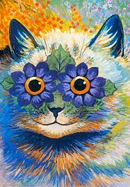 tavriany's tweet photo. #colorfullBatch 💚🧡💜
#LouisWain ❤️🤎💙 https://t.co/DNCRQic6Pc