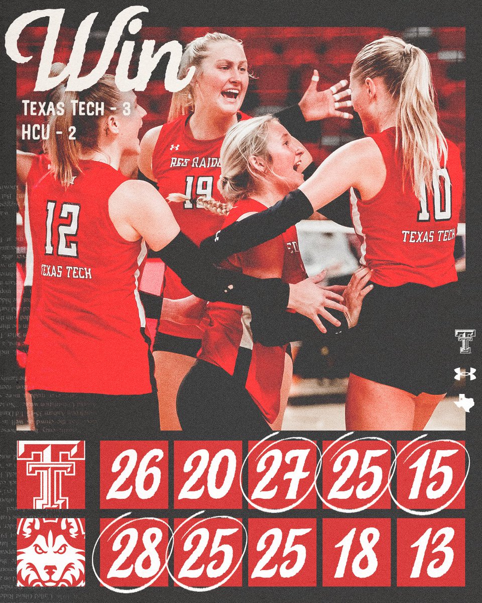 TexasTechVB's tweet photo. Our House 🏠

#WreckEm https://t.co/rRZPBDD2U5