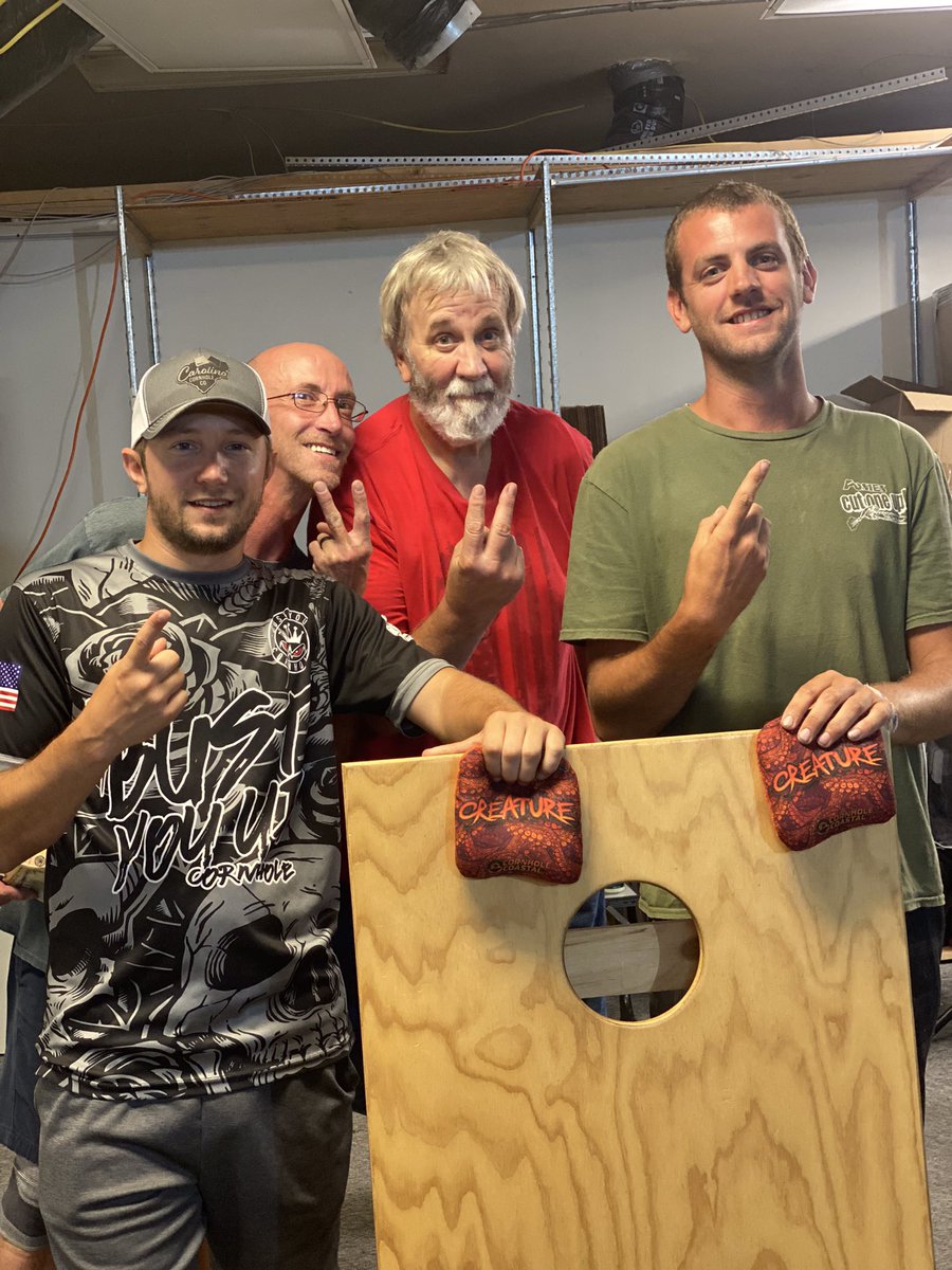 RabbitCornhole's tweet image. The results for Wednesday night cornhole @StadiumStudio , great throwing everyone and thanks for coming to play.  Congrats to Jared K. For top PPR for the night.  One bag was made in the airmail challenge.  #cornhole #cornholetournament #rabbitcornhole #stadiumstudio #standings