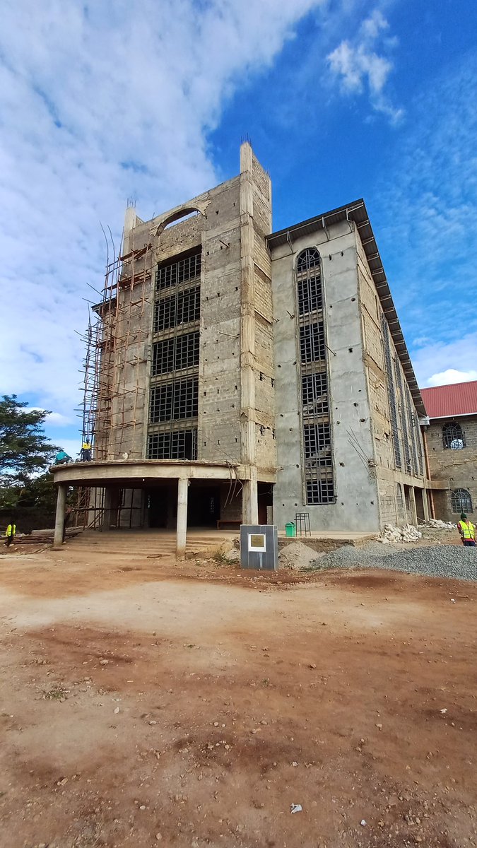 Our incredibly skilled team is bringing their best to the forefront at A.C.K. ST. PETERS CATHEDRAL in Kenol, Muranga County. 

Our current focus on gallery screeding and exterior plastering is an exciting part of the sanctuary's remarkable transformation.

#interiorconstruction