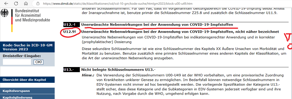 Zero_Long_Covid's tweet photo. Auch wenn viele (Haus-)Ärzte es noch nicht wissen. #postvac #Corono #Impfschäden haben im neuen ICD Katalog - die Nummer, die der Arzt auf euren Krankenschein schreibt - einen eigenen Code bekommen. #Nebenwirkungen der 💉sollten unter der Angabe U12.9! abgerechnet werden. https://t.co/SXIiMEzFVV