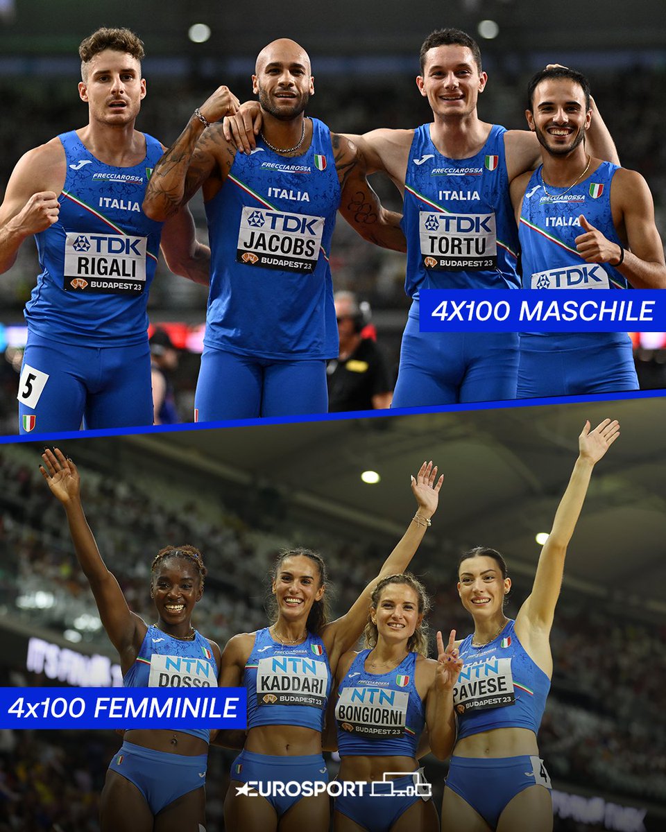 Qualcuno ha detto FINALE???????????

Ragazzi e ragazze siete fantastici 🤩🤩🤩🤩

#WorldAthleticsChamps #Atletica